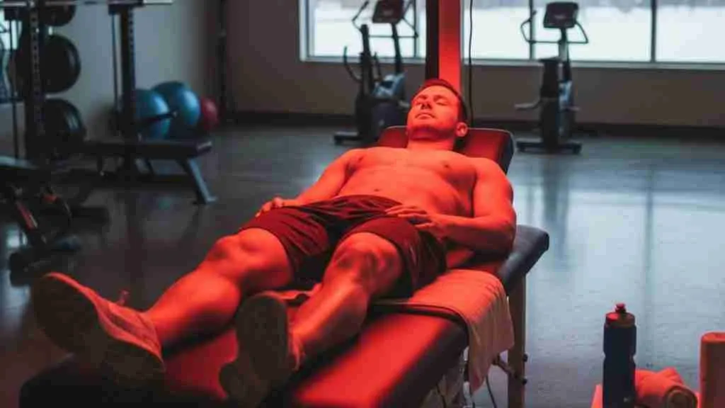 Red light therapy recovery treatment